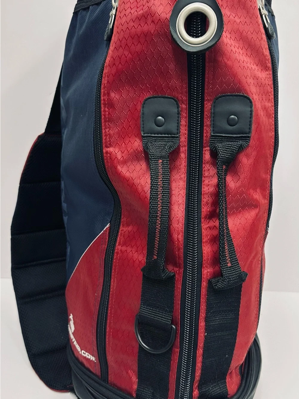 US Marine Corps USMC MarineOfficer.com Backpack Eagle Globe Anchor Red Navy